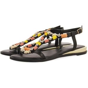 Gioseppo - Tilton - Sandalen - Zwart - Leer - Anatomische Zool