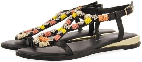 Gioseppo - Tilton - Sandalen - Zwart - Leer - Anatomische Zool