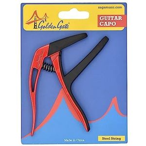 Golden Gate GC-50RD akoestische gitaar capo - rood