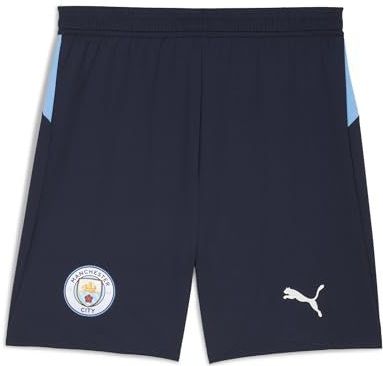 PUMA - Manchester City 25/26 - Voetbalshort - Blauw