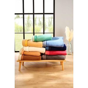 Poyet Motte - Deken - Mais/Champagne - 220 x 240 cm - Serie Aubisque - Made in France