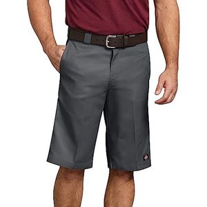 Dickies Men's 13 Inch Relaxed Fit Multi-Pocket Work Short, Charcoal, 33