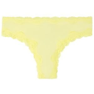 Women'secret 879306 damesslip, lichtgeel, S, lichtgeel, S