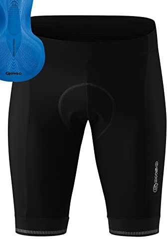 Heren - Fietsbroek - Blauw - 65% Polyamide, 35% Elastaan