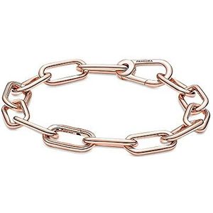 Pandora ME Link Chain armband, metalen legering met een metalen legering van 549588C00-1, compatibel met Pandora ME, 20,5cm, rosé verguld, Geen edelsteen