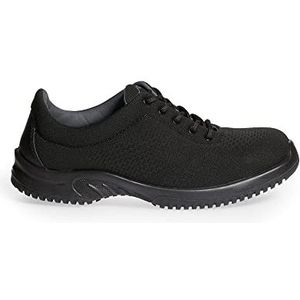 Abeba Veiligheidsschoen 1676 - Uni6 gebreid textiel zwart