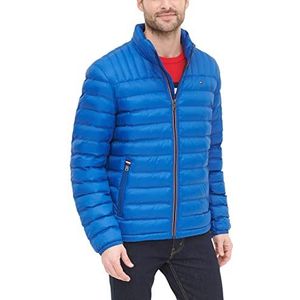 Tommy Hilfiger Ultra Loft opvouwbare donsjack voor heren alternatieve jas, Nieuwe Koninklijke, XXL