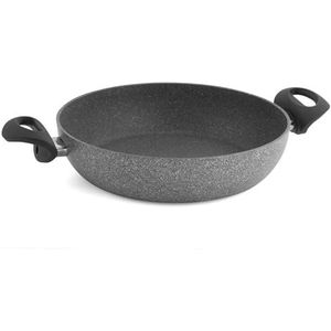 Ballarini Zwilling Italia Srl -Tradiz pan met 2 handgrepen Cortina Granitium Eco Inductie 28 cm