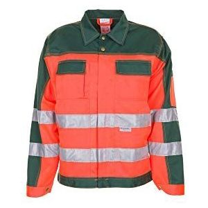 Planam Bandjas waarschuwingsbescherming, maat 58, 1 stuk, oranje/groen, 2008058