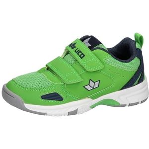 Lico Peyton V Indoor-gymschoenen voor jongens, Groen marine, 25 EU