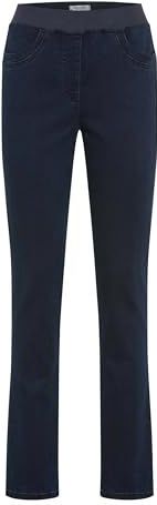 Raphaela by Brax Dames Pamina Thermo Denim Slim Klassieke Broek, 22 donkerblauw, 27W / 32L
