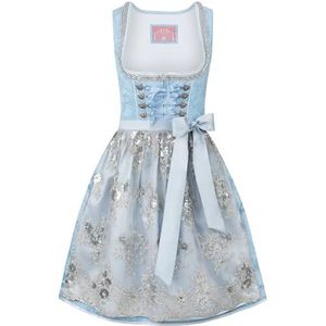 Stockerpoint Dirndl Maya, lichtblauw, 48