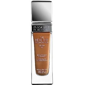 Physicians Formula de Gezonde Foundation, Langhoudende, Lichtgewicht, Opbouwbare Vloeibare Foundation met een Satijnen Finish, Kleur MW2
