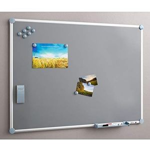 MAUL Whiteboard 2000 MAULpro complete set zilver, 60x90cm, grijs