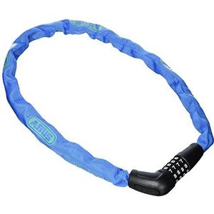 ABUS Steel-O-Chain 5805C kettingslot - Combinatieslot van 5 mm dikke stalen ketting - ABUS veiligheidsniveau 4 - 75 cm - Blauw