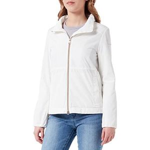 Geox W GENZIANA Jacket, Blanc DE Blanc, 48, Blanc De Blanc, 48 NL