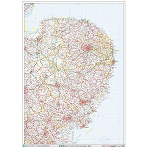 Postcode Sector Map - (S8) - De Venen - Wandkaart-Kunststof gecoat