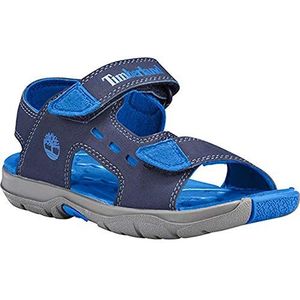 Timberland Unisex kinderen Moss Jump 2 Strap (peuter) sandalen, Donkerblauw, 25 EU