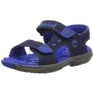 Timberland Unisex Moss Jump 2 Strap Sa (peuter) sandalen voor kinderen, blauw marineblauw, 24 EU
