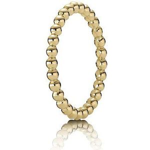 Pandora Damesring goud 14k 150117, Zonder,