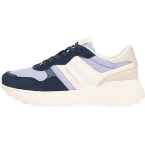 Tommy Jeans - Sneakers - Beige / Marine / Lichtblauw / Wit