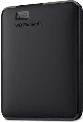 WD - Elements - Draagbare Harde Schijf - Zwart - 1 TB - USB 3.0