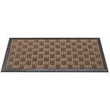 HMT 311017 voetmat, polypropyleen, beige, 75 x 45 x 1,5 cm