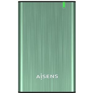 AISENS - ASE-2525SGN - externe harde schijf behuizing voor 2,5 inch SATA A USB 2.0/USB 3.0/USB 3.1 GEN1, lentegroen