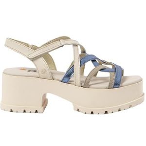 ART 1833 Manchester, damessandalen, meerkleurig crème, 42 EU