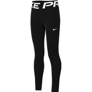 Nike Meisjesbroek G Np Df Tght Se+, zwart/wit, FN9021-010, XL