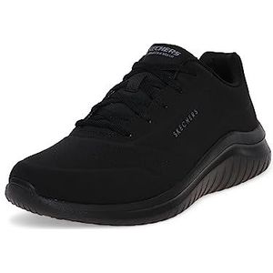 Skechers Ultra Flex 2.0 Vicinity Sneaker voor heren, Zwart Blk, 44 EU