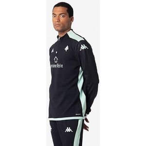 Kappa - ABLAS Pro 8 FC METZ - Sweat - Zwart/Groen - Water