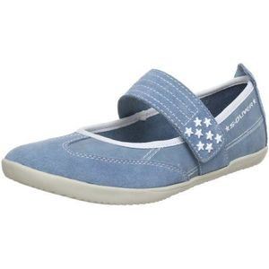 s.Oliver dames casual instappers, Blauw Sky 833, 41 EU