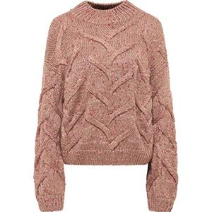 ZITHA Gebreide damestrui 19019560-ZI01, mauve pink, M/L, Mauve pink., M/L