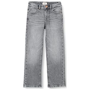 Bestseller A/S meisjes Kogmegan Wide Mgd Dnm Jeans, Medium Grey Denim, 128 EU, Medium Grey Denim, 128 cm