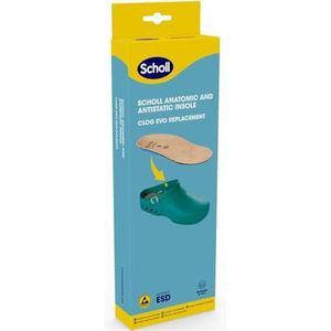 Inlegzool van het merk Doctor Scholl model CLOG EVO anatomisch, antistatisch, microvezel