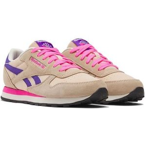 Reebok - TAPIOCA - Sneakers - Tapioca/Atomicpink/Solarpurple - Leer - Uniseks