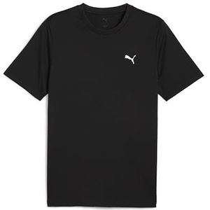 PUMA - Ess Small Logo - T-shirt - Zwart - Polyamide - 1 stuk