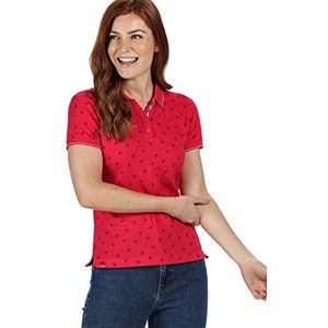 Regatta Dames Faine Ii' Coolweave Katoen Bedrukte T-shirt met korte mouwen/Polos/Vesten