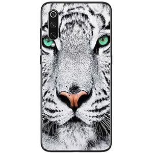 Beschermhoes voor Xiaomi Mi9, Design: Tiger wit