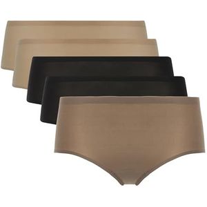 Chantelle Zachte, rekbare jongensshort voor dames, veelkleurig (Generi 99), één maat