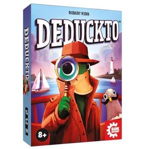 Game Factory 646089 Deduckto, dierlijk detectivespel voor volwassenen en kinderen vanaf 8 jaar, deductiespel voor 2-4 spelers, kaartspel