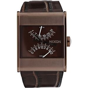 Nixon herenhorloge analoog leer A039716-00