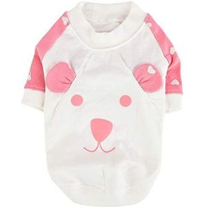 Pinkaholic NATA-TS7561-PK-L Mon Ours Pink L T-shirt voor hond