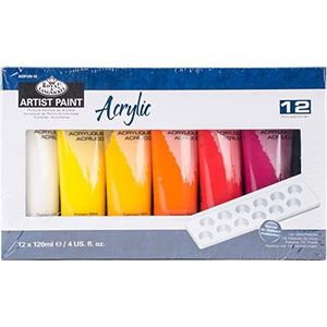 Royal & Langnickel 120ml Acryl Schilderij Kleur (Pack van 12), Oranje