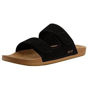 Reef Cushion Tradewind schuifsandalen voor heren, Black Cork, 39 EU