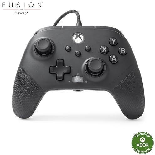 PowerA FUSION Pro 4 bedrade controller voor Xbox Series X|S, hoogte verstelbare thumbsticks, hall-effect thumbsticks, toewijsbare knoppen, officieel gelicentieerd, werkt met Xbox One en Windows 10/11