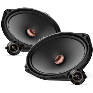 Pioneer TS-D69C, 2-weg autoluidsprekers, volledig bereik, heldere geluidskwaliteit, eenvoudige installatie en verbeterde basrespons, 6 x 9 inch luidsprekers, zwart