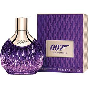 James Bond 007 for Women – Eau de Parfum Vrouwen Natural Spray III – Oosterse welruikende damesgeur voor adembenemend sensuele optredens – per stuk verpakt 50 ml multicolor
