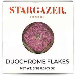 Stargazer Duochrome Flakes Glitter Kleurrijk Verschillende Kleuren Roze/Groen